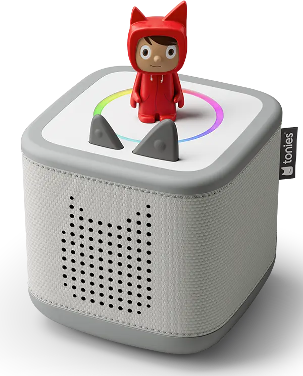 TONIES Toniebox 2 Starter Set Mondgrau Mit Kreativ-Tonie Rot 3 TONIES Toniebox 2 Starter Set Mondgrau Mit Kreativ-Tonie Rot