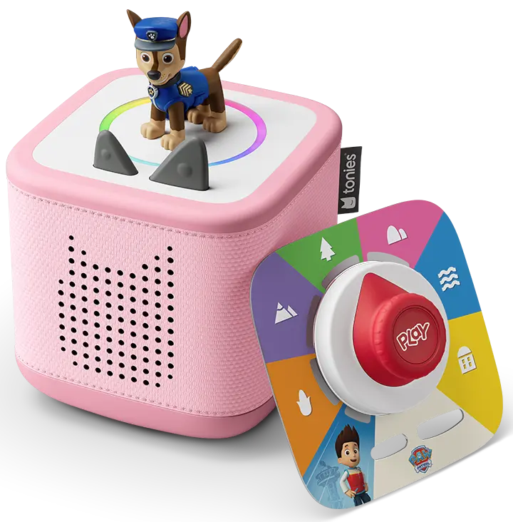 TONIES Toniebox 2 Play Set Rosa Mit Controller Und Paw Patrol Chase 2 TONIES Toniebox 2 Play Set Rosa Mit Controller Und Paw Patrol Chase
