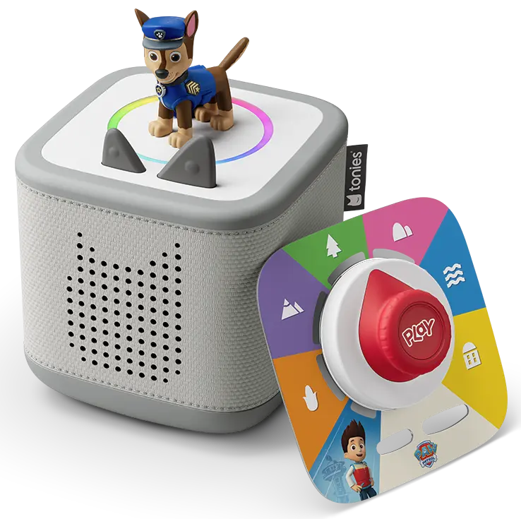 TONIES Toniebox 2 Play Set Mondgrau Mit Controller Und Paw Patrol Chase 3 TONIES Toniebox 2 Play Set Mondgrau Mit Controller Und Paw Patrol Chase