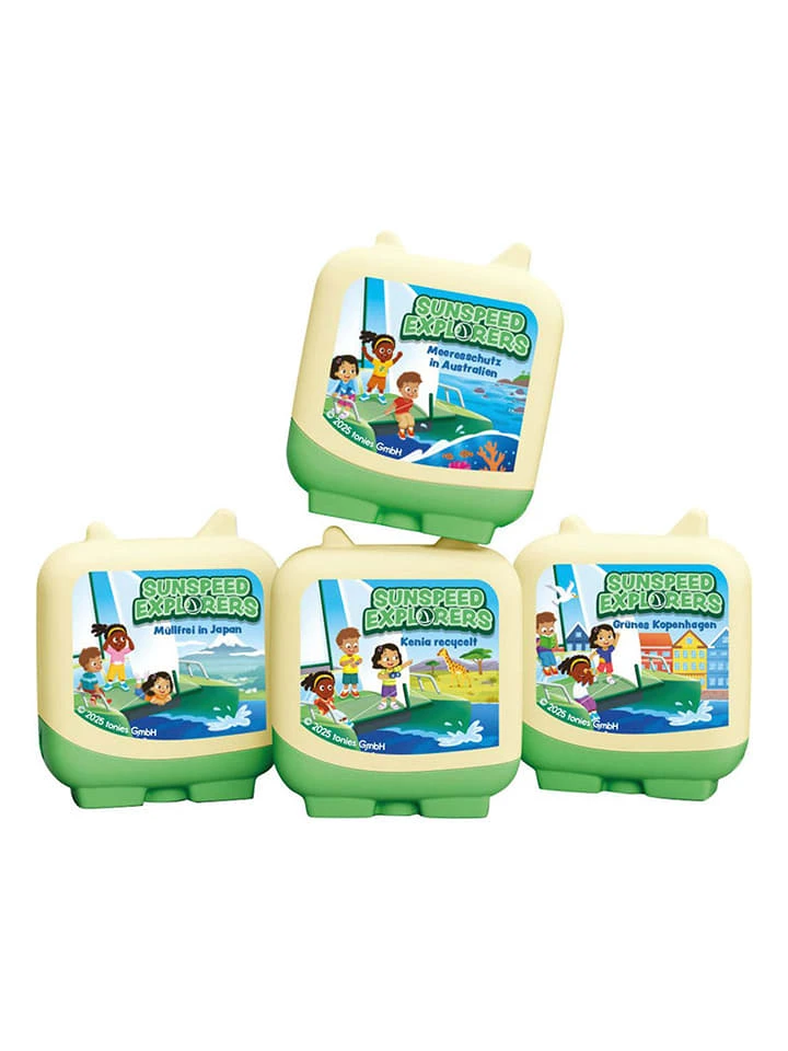 4er-Set: Clever Tonies-Figuren "Sunspeed Explorers" - Ab 5 Jahren 4 4er-Set: Clever Tonies-Figuren "Sunspeed Explorers" - Ab 5 Jahren – Bild 2