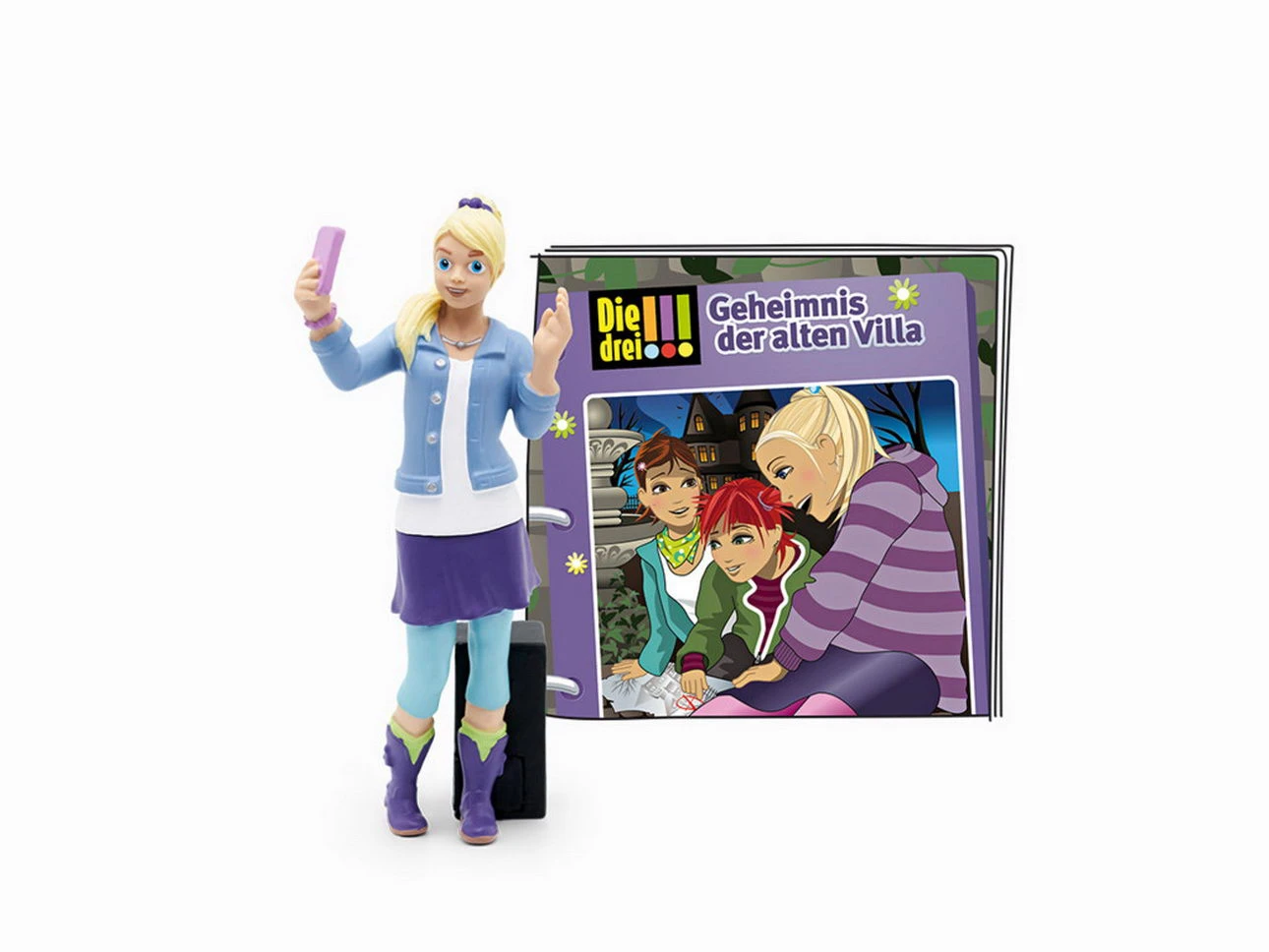 Tonies - Die Drei Ausrufezeichen !!! - Das Geheimnis Der Alten Villa - Hörspiel 4 Tonies - Die Drei Ausrufezeichen !!! - Das Geheimnis Der Alten Villa - Hörspiel – Bild 2