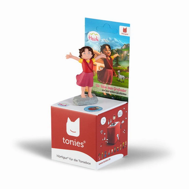Tonies - Heidi - Die Reise Zum Großvater - Hörspiel 3 Tonies - Heidi - Die Reise Zum Großvater - Hörspiel