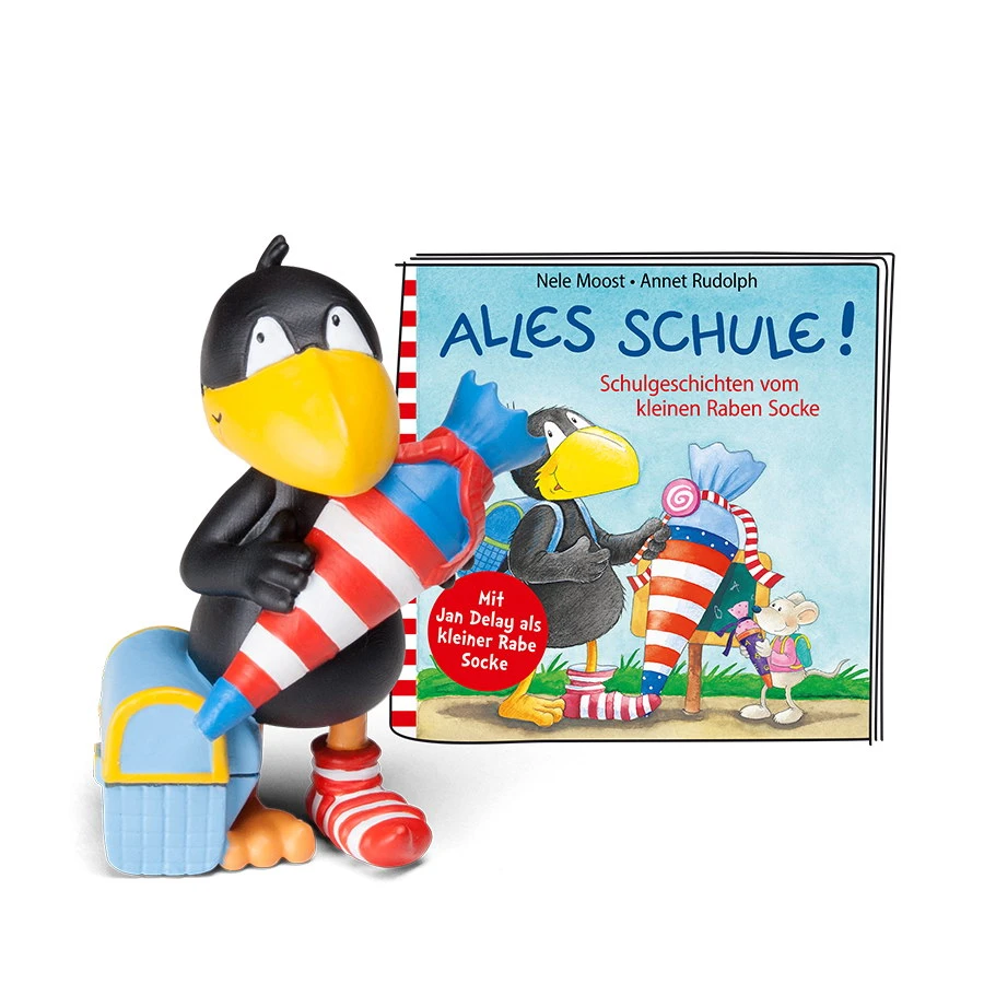 Tonies - Rabe Socke - Alles Schule - Hörspiel 3 Tonies - Rabe Socke - Alles Schule - Hörspiel